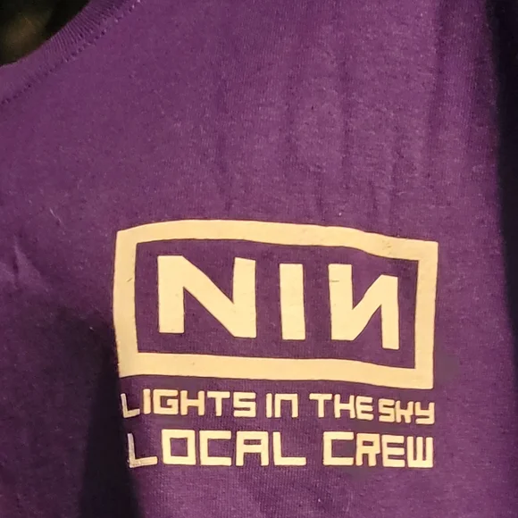 Nine Inch Nails Local Crew Shirt Xl - Picture 2 of 4
